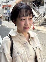 エヴリンアンドペイジ(Evelyn&paige) マッシュショート/透明感カラー【神戸元町/水原】