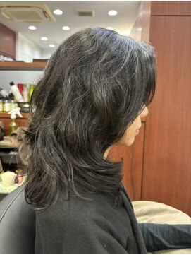ヘアメイクアクト 都賀店 ウルフミディアム