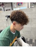 テーパーフェード×スペインカール