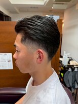 ケースタイル ヘアスタジオ 神保町店(K STYLE HAIR STUDIO)&nbsp;フェード/バーバースタイル/刈上げ/束感ショート/震災刈り