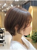 大人ショート/ショートボブ/ハンサムショート/くびれショート