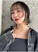 周りと差をつけるフェイスフレーミングボブ