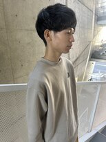 バイ ユア オウン フラワーズ コロン カバ 松本駅前(buy your own flowers : kava)&nbsp;ツーブロック×ニュアンスパーマ◎韓国マッシュ
