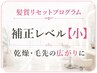 髪質リセット補正【小】乾燥・広がり｜カット/無害化/水素/UFB