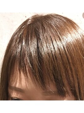 ボタニウム バイ アールサロン(BOTANIUM by RrSALON) 艶々アシメバング【滝島】