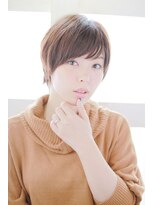 アウラ(Aula by marbles) ツヤショート　カジュアル[横浜美容室30代40代50代]