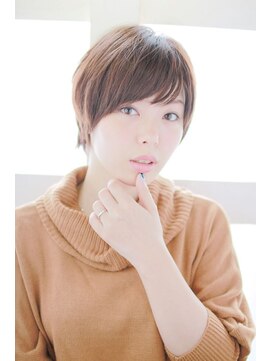 アウラ(Aula by marbles) ツヤショート　カジュアル[横浜美容室30代40代50代]