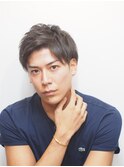 【アップバング】ネープレス×ツーブロック×無造作ショート