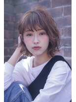 エイミー(Aimee)&nbsp;Aimee ラベンダーグレージュ×ニュアンスボブ