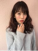 <sungooseTOKYO>斜めバングゆるウェーブ