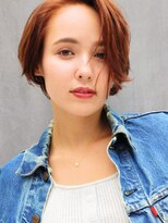 ドロップ(drop)&nbsp;透明感かきあげショートボブ【表参道drop】