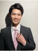 爽やかビジネスマンツーブロック