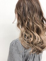 マルクラフ(hair shop Marque Laugh)&nbsp;外国人アッシュバレイヤージュ