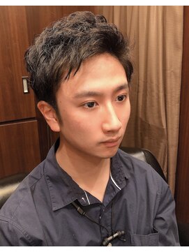 ヒロギンザ 御徒町店(HIRO GINZA) ツーブロック×アイロンパーマ