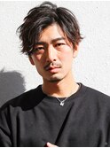 イケメン流行モテ髪マッシュ束感スパイキーショート