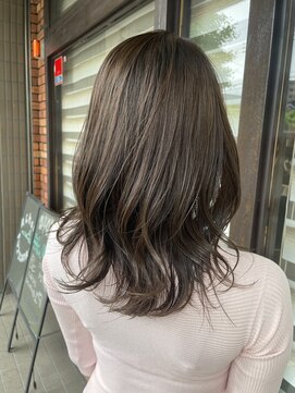 エージー ヘアー フジガオカ(A.G hair FUZIGAOKA) ナチュラル大人カラー