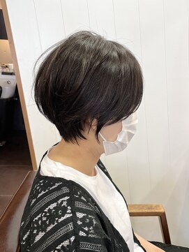 オプスヘアーアネロ(OPS HAIR ANELLO) ハンサムショート×マニッシュショート×耳だしショート
