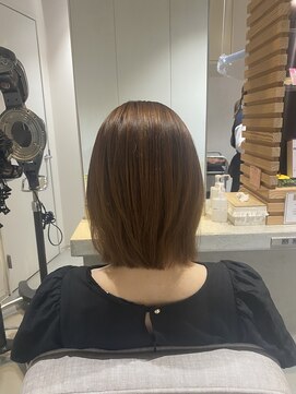 フィゼル 福島店(fizelle) 髪質改善ストレート×レイヤー