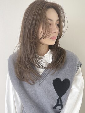 シェル 津山の手店(shel) ワンカールレイヤーフェイスレイヤー20代30代40代デザインカラー