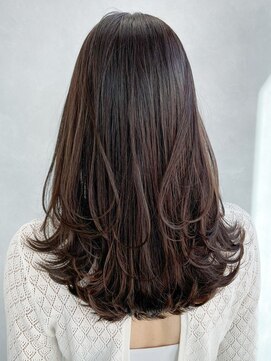 アイティー バイ アルバム 浦和店(IT by ALBUM) ワンカールレイヤー_グレージュカラーシルキーベージュ_ba456251