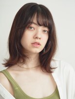 ルクスドレ 新宿(Luxe doree')&nbsp;外ハネボブ/エギョモリ/菱形ボブ/ペールベージュ[新宿]