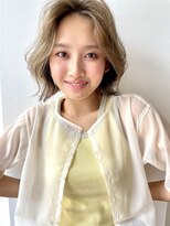 ミラバイグリーン(Mira by green)&nbsp;くびれボブ/センターパート/ひし形/レイヤーボブ　1