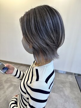 フェーディン(fa/din) バレイヤージュシルバーベージュ