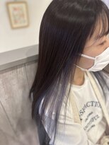 アプシー 三田駅前店(Apsee)&nbsp;インナーカラー/ブルーパープル