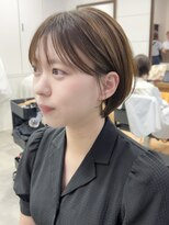 ビュー フクオカ(VIEW FUKUOKA)&nbsp;フェミニンで可愛いチェリーブラウンイメチェンボブ