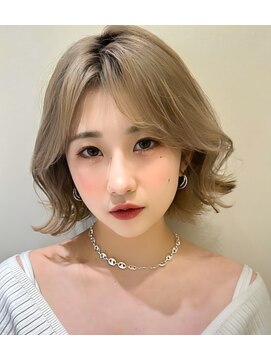 ロンドブルーム 天神大名店(Lond Bloom) 10代20代30代韓国ボブ髪質改善切りっぱなしボブ似合わせカット
