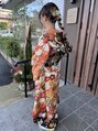 ロフ ヘアー アンド エステ(rof Hair&Esthe) 2024年成人式のお客様です。とても可愛い方でした。