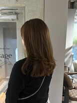 リバレッジ 白金(Leverage) 白髪ぼかしハイライト30代40代50代【目黒白金】:Mayu Yamaoka