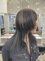 オーオシカシカスペース(OOO YY Space)&nbsp;ボックスハイライト/ウルフカット