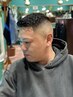メンズカット+濡れパン　￥12000