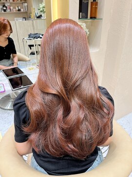 プアメリア 名古屋(Puamelia) ブリーチなしダブルカラー/艶髪