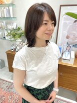 ヘアー アイス カンナ(HAIR ICI Canna)&nbsp;＊似合わせカット＊伸ばし中方も大人可愛いくびれミディアム
