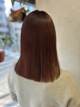 ブランコ ヘアアンドメイク(Buranko Hair&Make) 【Buranko】ミディアムストレート/簡単スタイリング