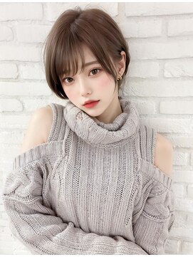 オリジンズヘアーセカンド 守谷店(Origins hair 2nd) 白髪ぼかし系ベージュカラー×BYKARTE TR