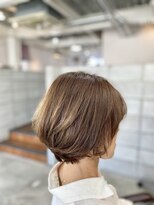 ルーファス 恵比寿 渋谷(Ruufus)&nbsp;大人のふんわりショートボブ　　2409