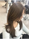 冬の柔らかい透明感☆くすみベージュ