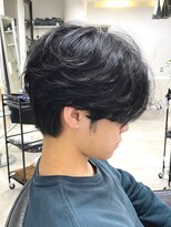 クレム 博多駅店(ChLem)&nbsp;毛流れパーマ　センターパート　博多美容室