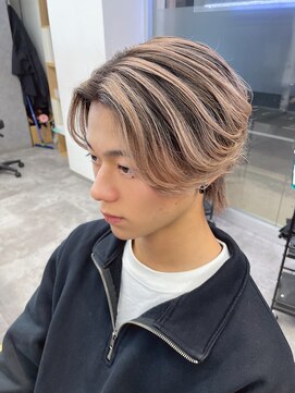 メンズサロン キング 梅田店(Men’s salon K!ng) 波巻きツイストスパイラルパーマ/フェザーパーマ/眉毛/メンズ