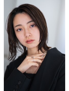 サロンドミルク 新百合ヶ丘店(salon de MiLK) レイヤーbobスタイル　新百合