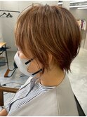 ショートボブ/ハンサムショート