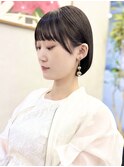 ＊大人ナチュラル愛されミニボブ前髪あり＊