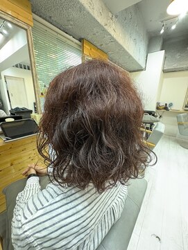 キーロ センター南(kiiro) くせ毛を活かしたパーマ風セット