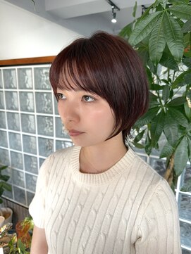 アイダブリューティー ヘア デザイン(IWT hair design) ショートウルフ　大名/赤坂/警固/20代/30代/40代