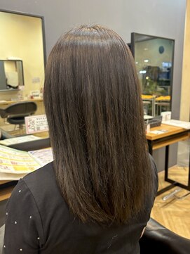 アルター(aL ter) 【グレージュ】くびれヘア/アプリコットオレンジ/中島