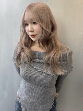 ペレ アネックス 大阪梅田茶屋町店(PELE ANNEX) くびれヘア/アプリコットオレンジ/夏のヘアアレンジ/梅田