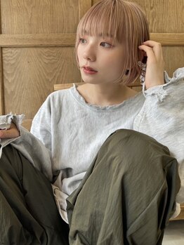 シーク(seek)の写真/変わりゆくトレンドに変わらないあなたらしさをブレンド。original color×cutで世界で一つのオーダーstyle